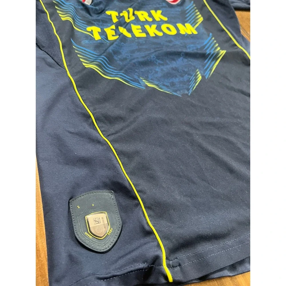 Adidas Fenerbahçe SK Soccer Jersey Navy Yellow‎ Türk Telekom ClimaCool Kit Men S